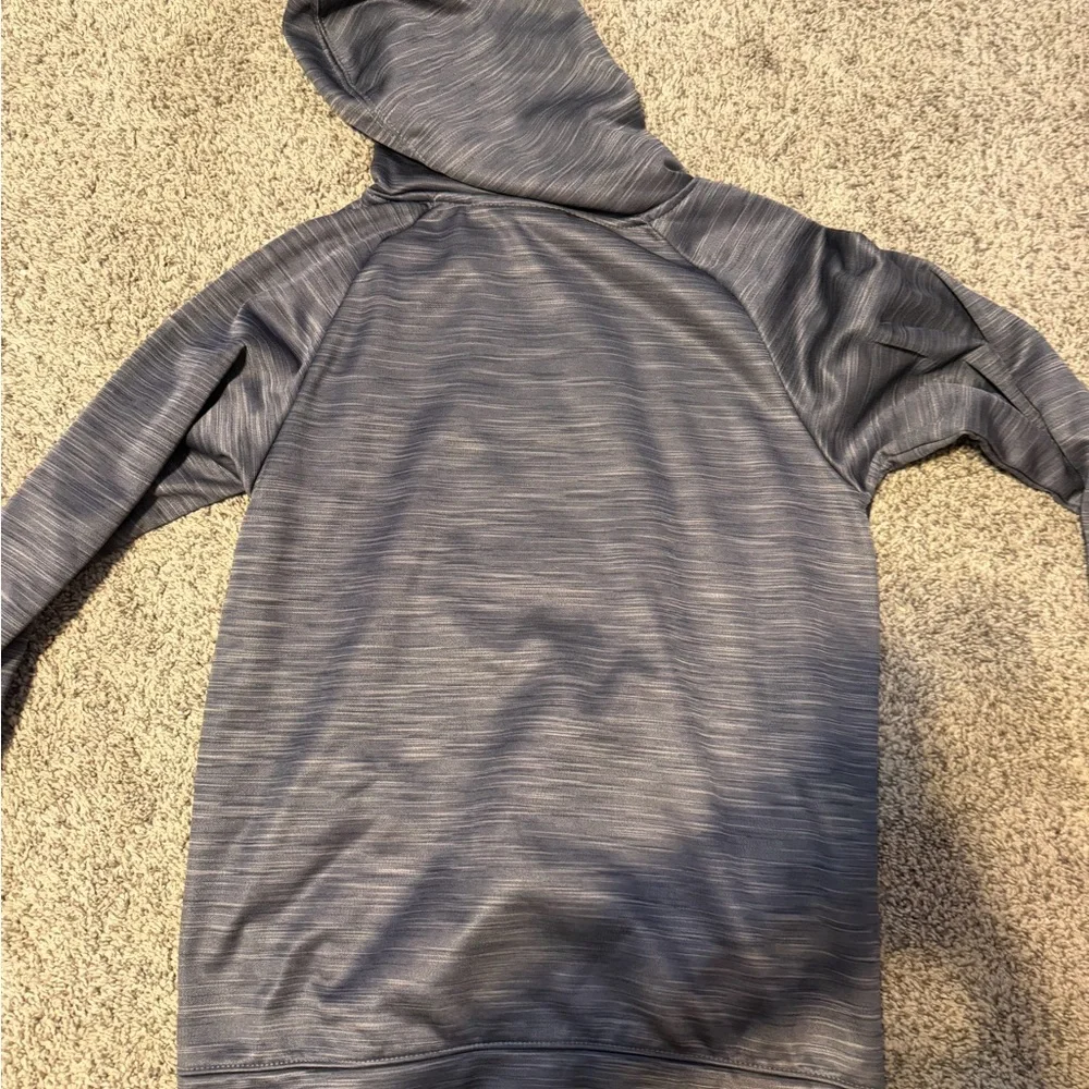 NFL Kids Dallas Cowboys Allover Logo Gray Hoodie